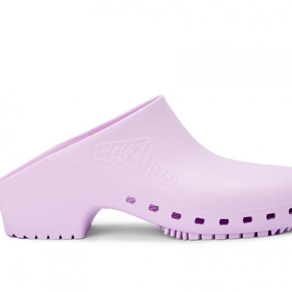 CALZURO 'Rebel' Profi-Clogs Mit Herausnehmbarem Fußbett – CE-zertifiziert, Rosa, Größe 40/41 EU Larga